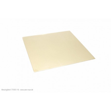 Aero-Naut Brass Sheet 400x200x0.3mm