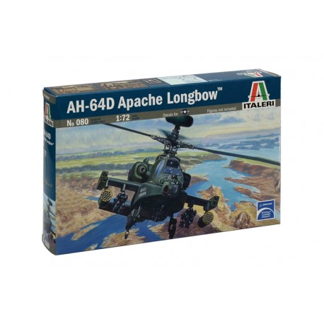 Italeri Helicopter AH - 64 D Apache Longbow 1/72