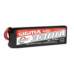 RC Plus Li-Po Batterypack Sigma 45C 3300 mAh 2S1P 7.4V XT-60