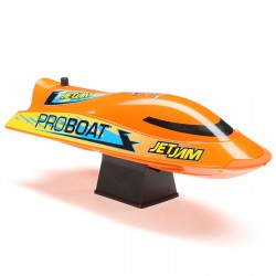 Pro Boat Jet Jam V2 12" Self-Righting Pool Racer Brushed RTR, Laranja