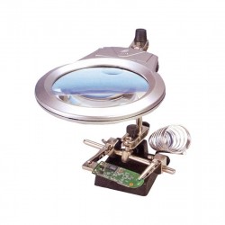 Dismoer Magnifying Glass with LED and Stand